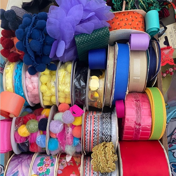 Ribbon & Trim- Hundreds of Yards
